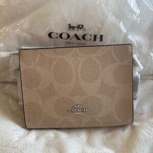 Coach Tan Signature Crossbody Bag